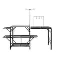 thumbnail image 1 of KFFKFF Folding Portable Cook Station Tables Shelves &A Sink Camping Kitchen Table, 1 of 9