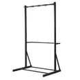 thumbnail image 1 of KFFKFF Freestanding Bike Rack, 300LBS/136KG Capacity for 5 Bikes, Vertical Bicycle Storage Stand Made of Carbon Steel for Home, Garage, Yard, Living Room, Indoor/Outdoor Use, 1 of 9
