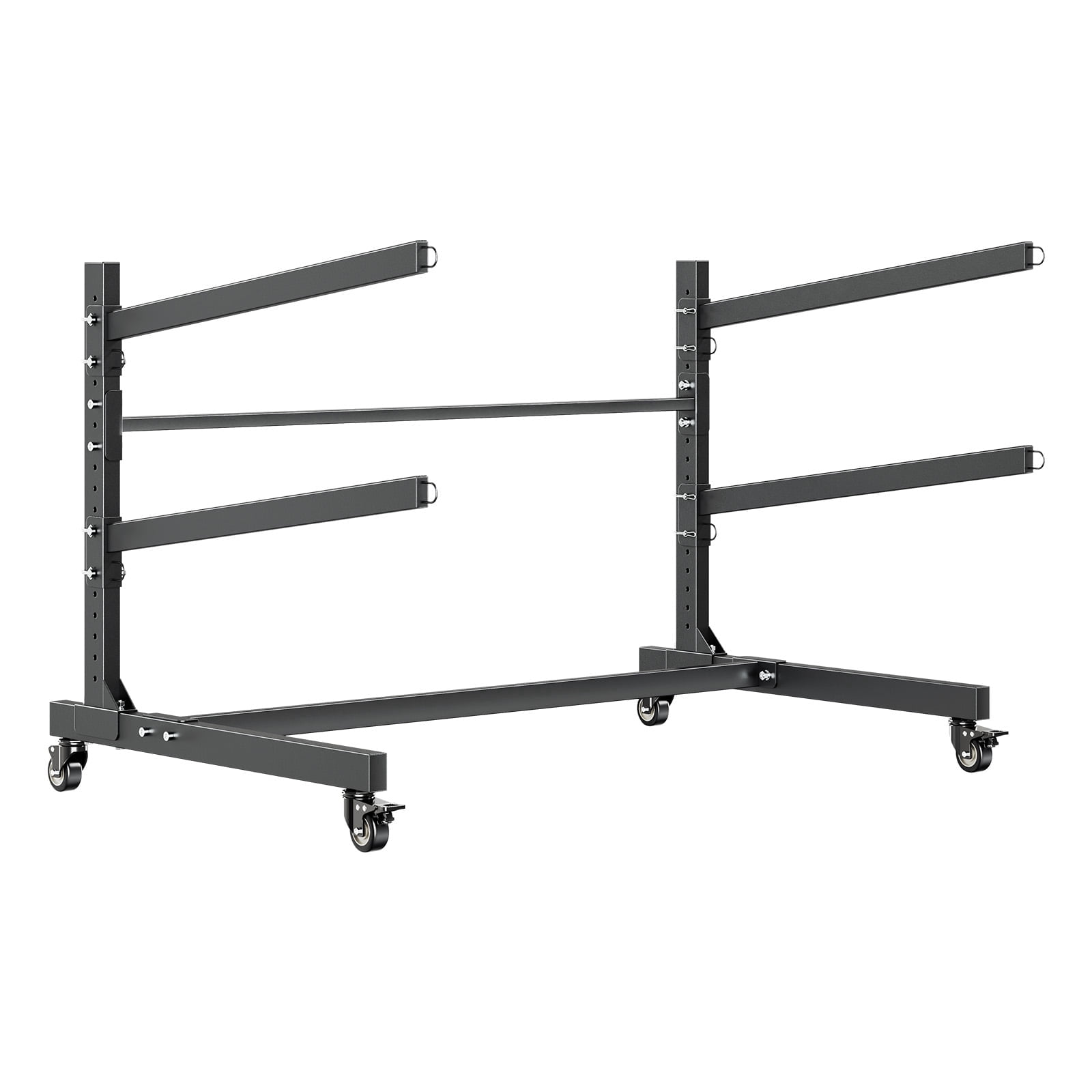 KFFKFF Freestanding Kayak Storage Rack for 2 Kayaks, 175 lbs Capacity ...
