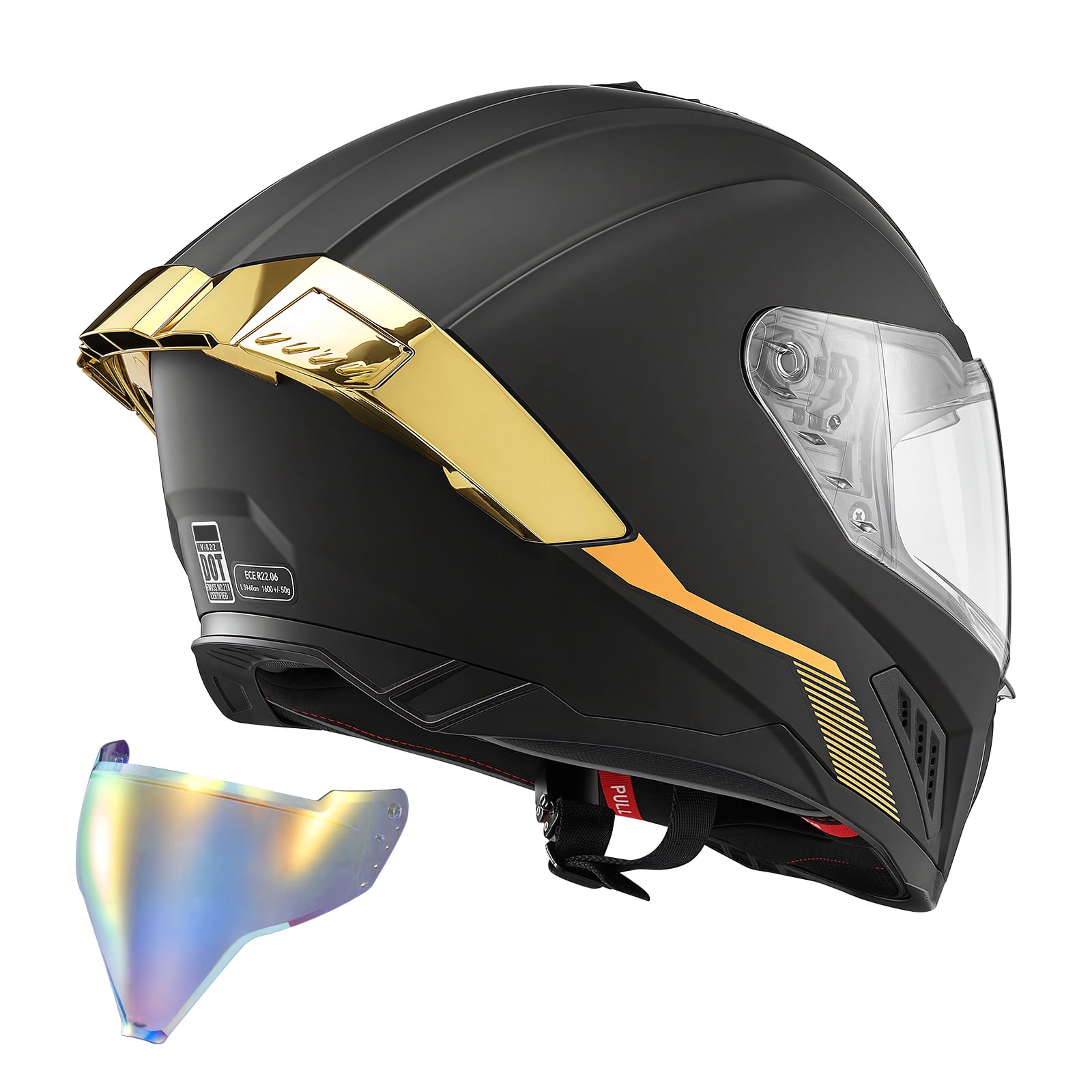 ece certified motorcycle helmet Classic Half | Gloss Black DOT density EPS liner that provides progressive impact absorption Why is ECE certification more