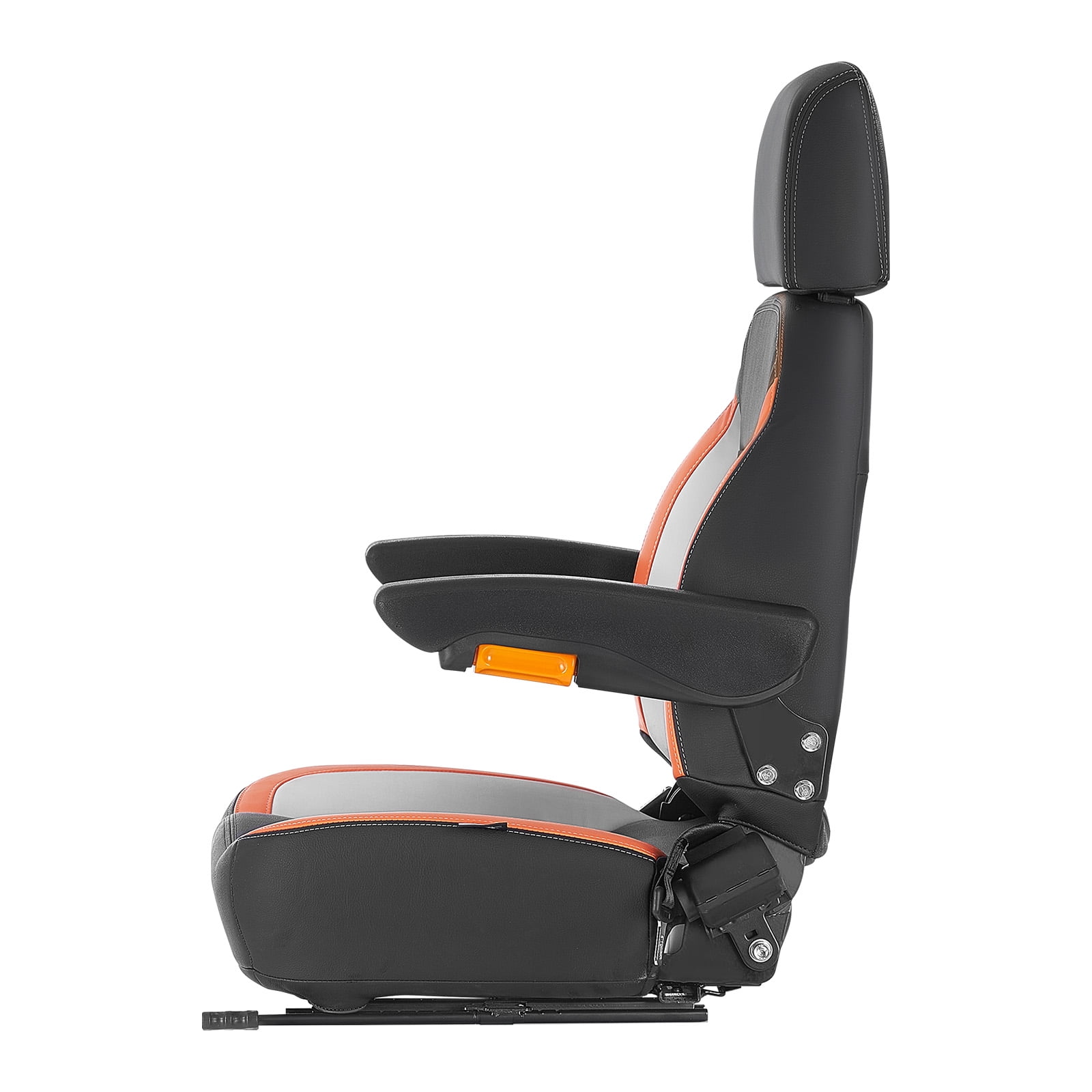 KFFKFF General Purpose Forklift Chair, Adjustable Back Tractor Chair ...