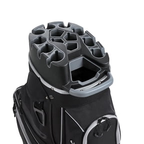 KFFKFF Golf Cart Bag with 14-Way Divider, Full-Length Club Organizer, Multiple Storage Pockets, Shoulder Strap, Rain Cover, Durable Zippers, and High-Quality 900D Polyester for Men and Women
