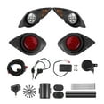 thumbnail image 1 of KFFKFF Golf Cart Light Kit, 12V LED Headlight and Taillight Set with Wiring Harness, Turn Signals, Hazard Lights, Horn, Brake Pad, Zip Ties, ABS Housing, Compatible with Yamaha G29 2007 and Newer, 1 of 9