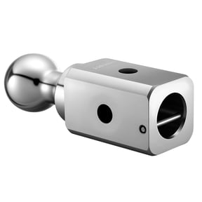 KFFKFF Gooseneck Ball Hitch, Compatible with 2-5/16 Inch Hitch Replacement Ball,Supports Up to 30,000 lbs Load Capacity, Suitable for Off-road Recovery, RV Hauling, and Industrial Equipment Transport