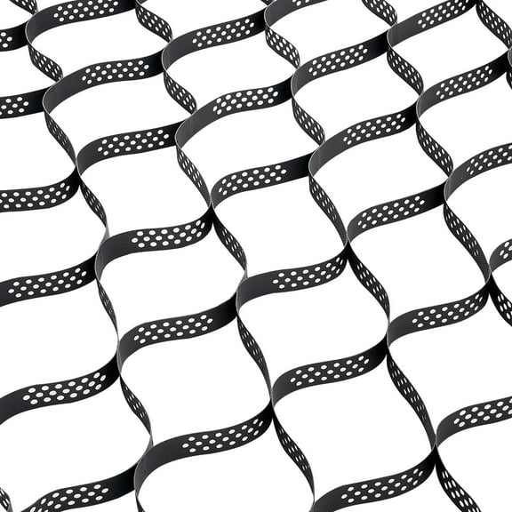 KFFKFF Gravel Grid, 2 Inch Depth, 16.4 x 6.5 FT / 5000 x 1980 mm, Supports 1880 LBS Per Sq ft, Permeable Ground Stabilizer for Driveways, Gardens, Patios, Walkways, and RV Parking