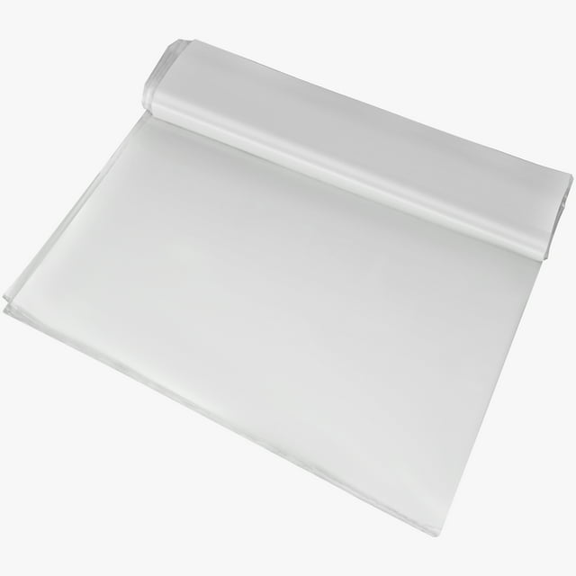 KFFKFF Greenhouse Film 12 x 25 ft, Greenhouse Polyethylene Film 6 Mil Thickness, Greenhouse Clear Plastic Film UV Resistant, Polyethylene Film Keep Warming, Greenhouse Plastic Superior Toughness
