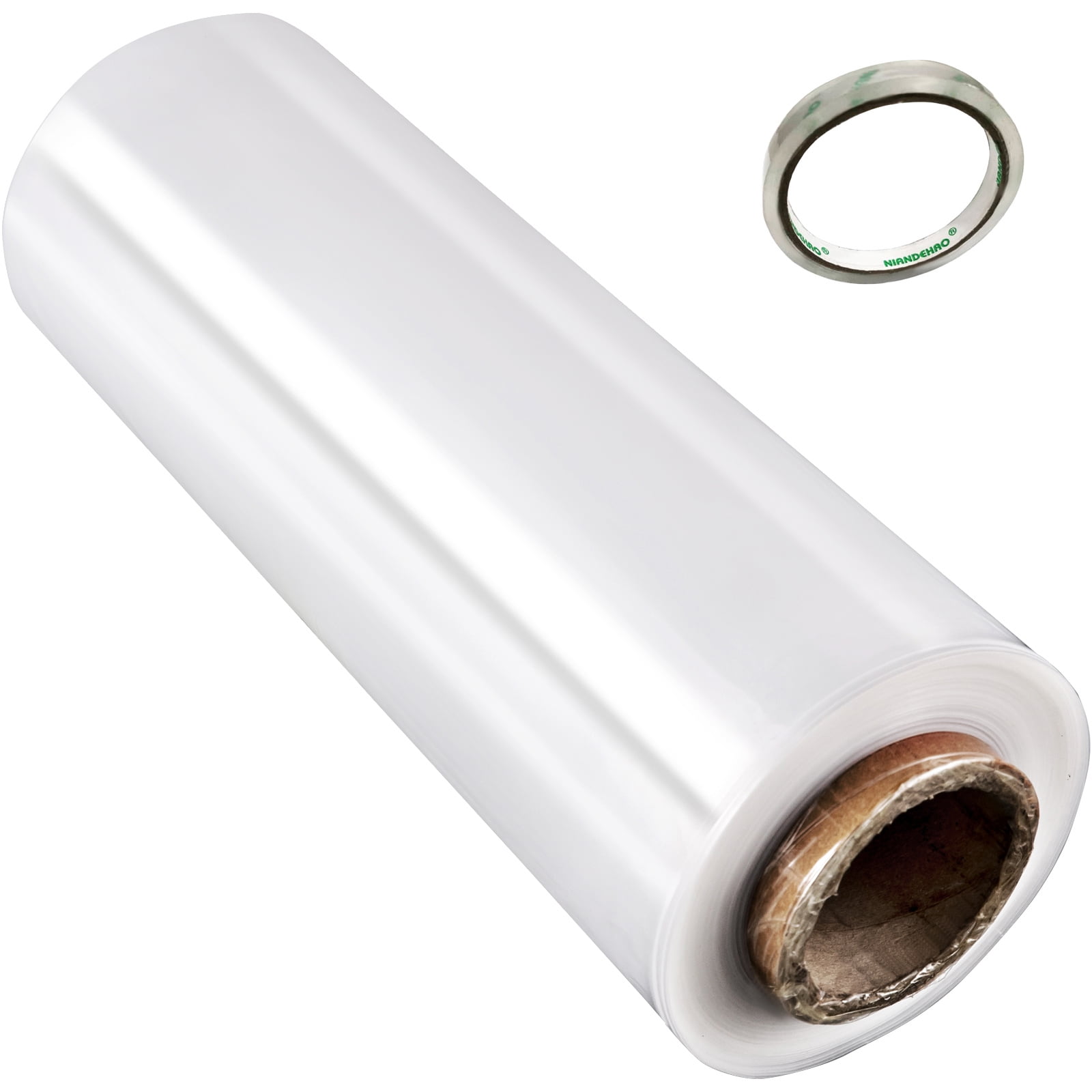 KFFKFF Greenhouse Film 20 x 100 Feet, Greenhouse Polyethylene Film 6 Mil Thick, Greenhouse Plastic Greenhouse Clear Plastic Film UV Resistant, Polyethylene Film Insulative, Extra Strength