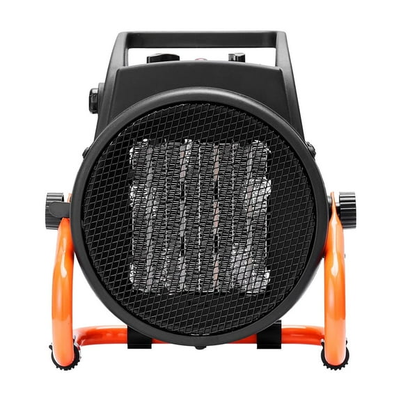 KFFKFF Greenhouse Warmer, 1500W PTC Rapid Warming with Overheating Safeguard, 3-Speed Adjustment Compact Growth Chamber Warmer, Electric Movable Heat Fan for Greenhouse, Blossom Space, Work Area