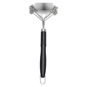 KFFKFF Grill Brush and Scraper, BBQ Cleaning Tool for Outdoor Grills, Stainless Steel Wire Design, Bristle-Free Brush for Porcelain, Charcoal, and Grate Cleanin