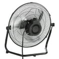 thumbnail image 1 of KFFKFF Ground Fan, Trio Velocity Intensity 14 Inch Industrial Grade Fan, 2400 CFM 360° Flexible Orientation 19.69 ft/sec Air Circulation Robust Metallic Fan, Suitable for Residence, Fitness Center, 1 of 9