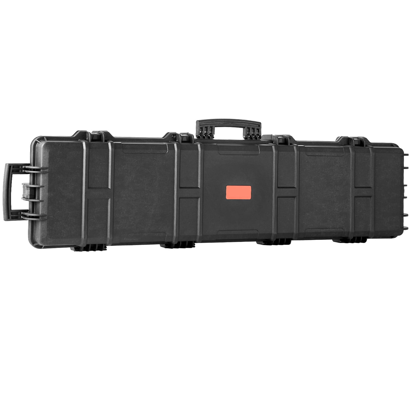 KFFKFF Gun Container, Secure Hard Shell for Rifles with Triple Layered Foam Protection, 50-inch Lockable Firearm Case with Rollers, IP67 Water-Resistant & Impact-Resistant