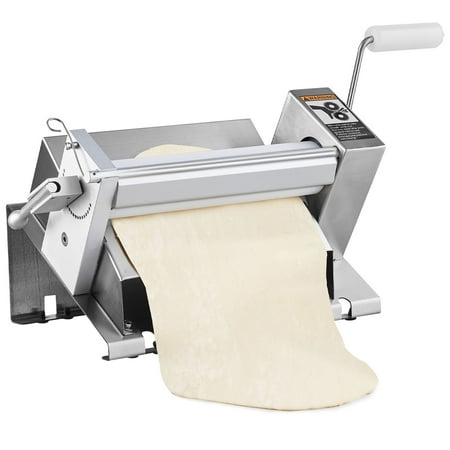 KFFKFF Hand-Operated Dough Flattener, Suitable for Puff Pastry and Fondant, Features Detachable Handle and Parts for Simple Maintenance, Thickness Adjusts up to 1/2 inch,