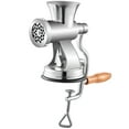 thumbnail image 1 of KFFKFF Hand Operated Meat Grinder 304 Stainless Steel Manual Meat Grinder Multifunction Crank Meat Grinder Sausage Maker Powder Grinder Household Manual Meat Mincer for Beef Chicken Pepper Mushroom, 1 of 9