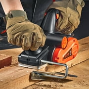 KFFKFF Hand Planer Corded Electric Hand Planer 3-1/4" 16500 RPM Woodworking DIY