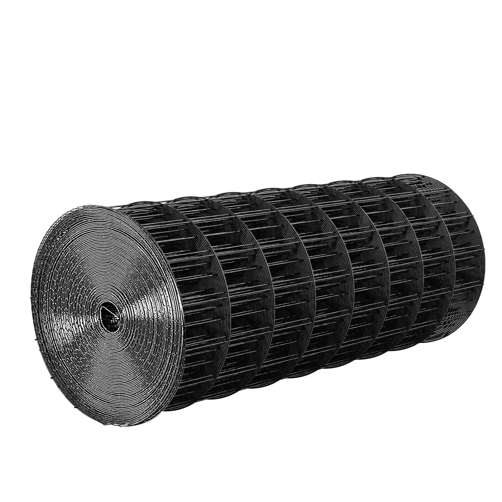 KFFKFF Hardware Cloth 24 in x 25 ft, 2 x 3 in Mesh 16 Gauge Galvanized Wire Mesh Roll, Durable Vinyl Coated Fencing for Outdoor Use, Sturdy Welded Garden Barrier for Animal Enclosures