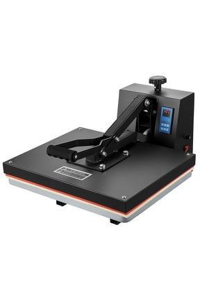 Heat Press Machine, 16 x 20 in / 40 x 51 cm, Clamshell Sublimation Transfer Printer Teflon Coated, Digital Precise Heat Control, Silica-gel Sponge Powerpress for T-shirt Bag Pad Pillow