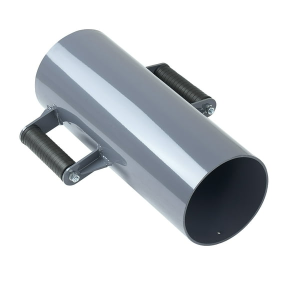 KFFKFF Heavy Duty Fence Post Driver with Handles, Manual Metal Pounder for U-Channel and Wooden Posts,Compatible with T-Posts up to 6.1in Inner Diameter,Suitable for Farm,Garden,and Yard Applications