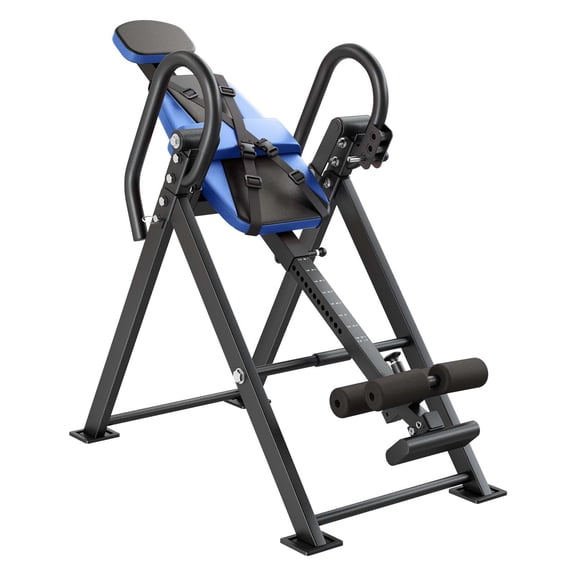 KFFKFF Heavy Duty Inversion Table, 278 lbs Capacity Back Stretcher with Dual-Roller Locking System, Adjustable Decompression Table for Neck, Shoulders, and Back Support