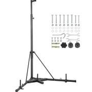 KFFKFF Heavy Duty Sandbag Rack Boxing Fitness Rack , 143 lbs Capacity Adjustable Height Steel Freestanding Sandbag Rack for Home Gym Fitness