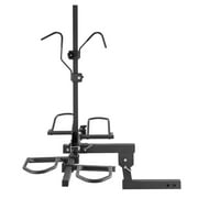 KFFKFF Hitch Mount 160lbs Folding Carrier Car Truck SUV 2" Receiver 2-Bike Rack