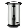 thumbnail image 1 of KFFKFF Industrial Coffee Pot, 65 Cups Durable Stainless Steel Coffee Container, 1500W 110V Electric Coffee Brewing Device, Hot Water Pot with Removable Power Cable for Simplified Cleaning, Silver, 1 of 9