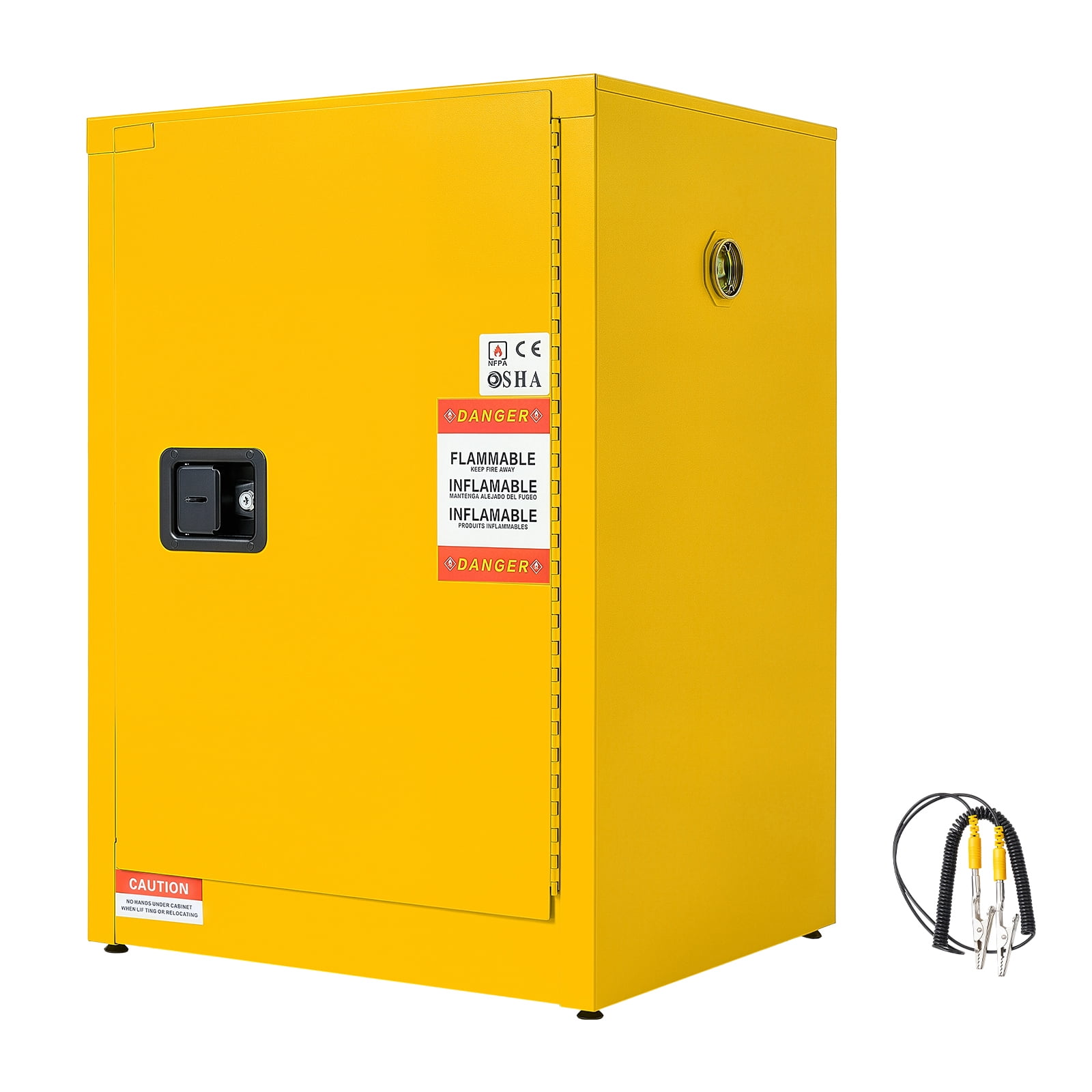 KFFKFF Industrial Flammable Storage Cabinet, 21