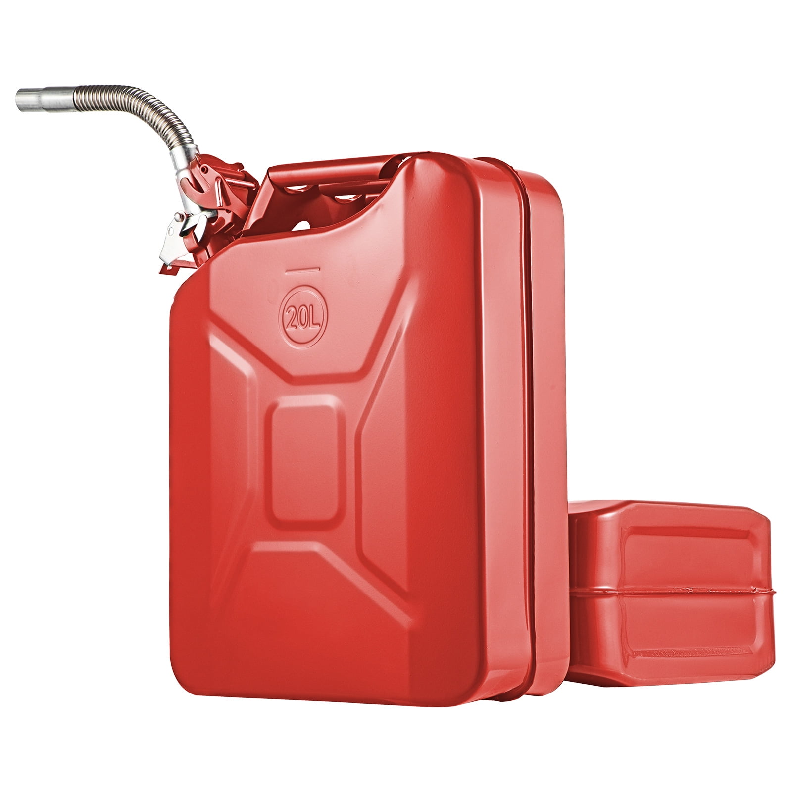 KFFKFF Jerry Fuel Container, 5.3 Gallon / 20 L Mobile Jerry Gas ...