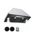 thumbnail image 1 of KFFKFF Kitchen Hood Insert, 30 Inch Integrated Ventilation System, 800CFM Stainless Steel Cooker Hood, Featuring Motion & Touch Operation, LED Illumination, Baffle Filters, Quad-Speed Exhaust Fan, 1 of 9