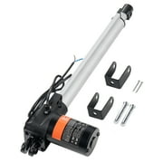KFFKFF Linear Actuator 12V, 12 Inch Heavy Duty 1320lbs/6000N Linear Actuator, 0.19"/s Linear Motion Actuator with Mounting Bracket and IP44 Protection