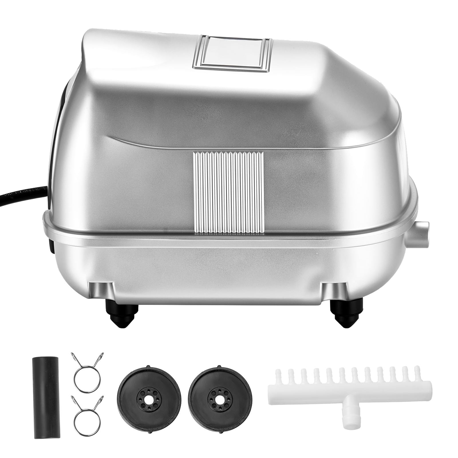 KFFKFF Linear Air Pump with 792.52 GPH Air Flow, Ideal for Aeration in Ponds up to 8 ft Deep, Suitable for Septic Tanks, Aquariums, Waste Management, Seafood Establishments, Fish Farms