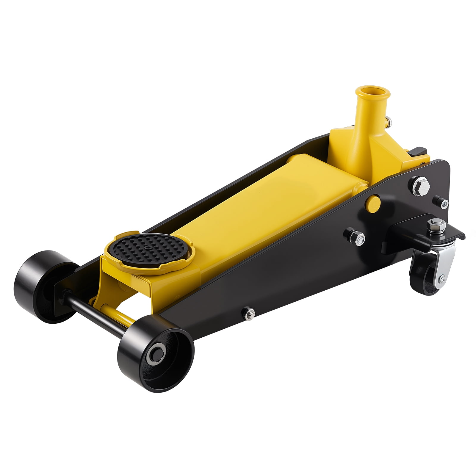 KFFKFF Low Profile Hydraulic Floor Jack, 3 Ton Capacity, Steel Racing ...