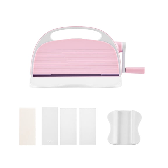 KFFKFF Manual Die Cutting and Embossing Machine, 3" Opening, Compact Design with Cutting Plates, Comfortable Handle, Space-Saving, Ideal for Arts, Crafts, Scrapbooking, Card Making, and DIY Projects