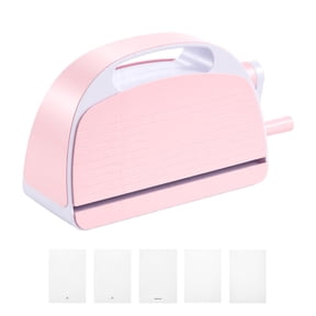 KFFKFF Manual Die Cutting and Embossing Machine, 9" Opening, Compact Design with Cutting Plates, Comfortable Handle, Convenient Storage, Ideal for Arts, Crafts, Scrapbooking, and Card Making