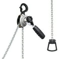 thumbnail image 1 of KFFKFF Manual Lever Chain Hoist, 1/2 Ton 1100 lbs Capacity, Heavy-Duty Come Along with 5 ft Lift, G80 Alloy Steel Chain, Dual Pawl Brake System, and 360° Rotating Hooks for Warehouse, Construction, 1 of 9