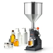 KFFKFF Manual Liquid Filling Machine Oil Paste Bottle Filler 5-50ml Adjustable