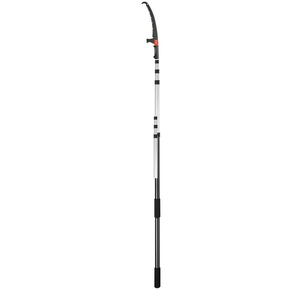KFFKFF Manual Pole Saw Extendable Tree Pruner 4.9-20 ft Aluminum Alloy Pole