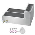 thumbnail image 1 of KFFKFF Maple Syrup Evaporator Pan, 35-Gallon Capacity, Produces 509 Cups of 8.8oz Syrup, Flat Pan with Thermometer, Dual Valves, Supports 3 Heating Methods, Durable 304 Stainless Steel, 1 of 9