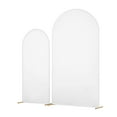 thumbnail image 1 of KFFKFF Metal Arch Backdrop Stand Set, Includes 7.2 ft and 6 ft Frames, Durable Design, Simple Setup, Gold Finish with Cover for Weddings, Birthday Parties, Celebrations, and Ceremonial Decorations, 1 of 9