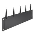 thumbnail image 1 of KFFKFF Metal Garden Border, Set of 5, 39 x 5 inches, Resilient Against Rust, Flexible Landscaping Edge, Robust Grass Divider, Simple to Set Up, Black Divider for Flower Bed, Yard, and Pathway, 1 of 9