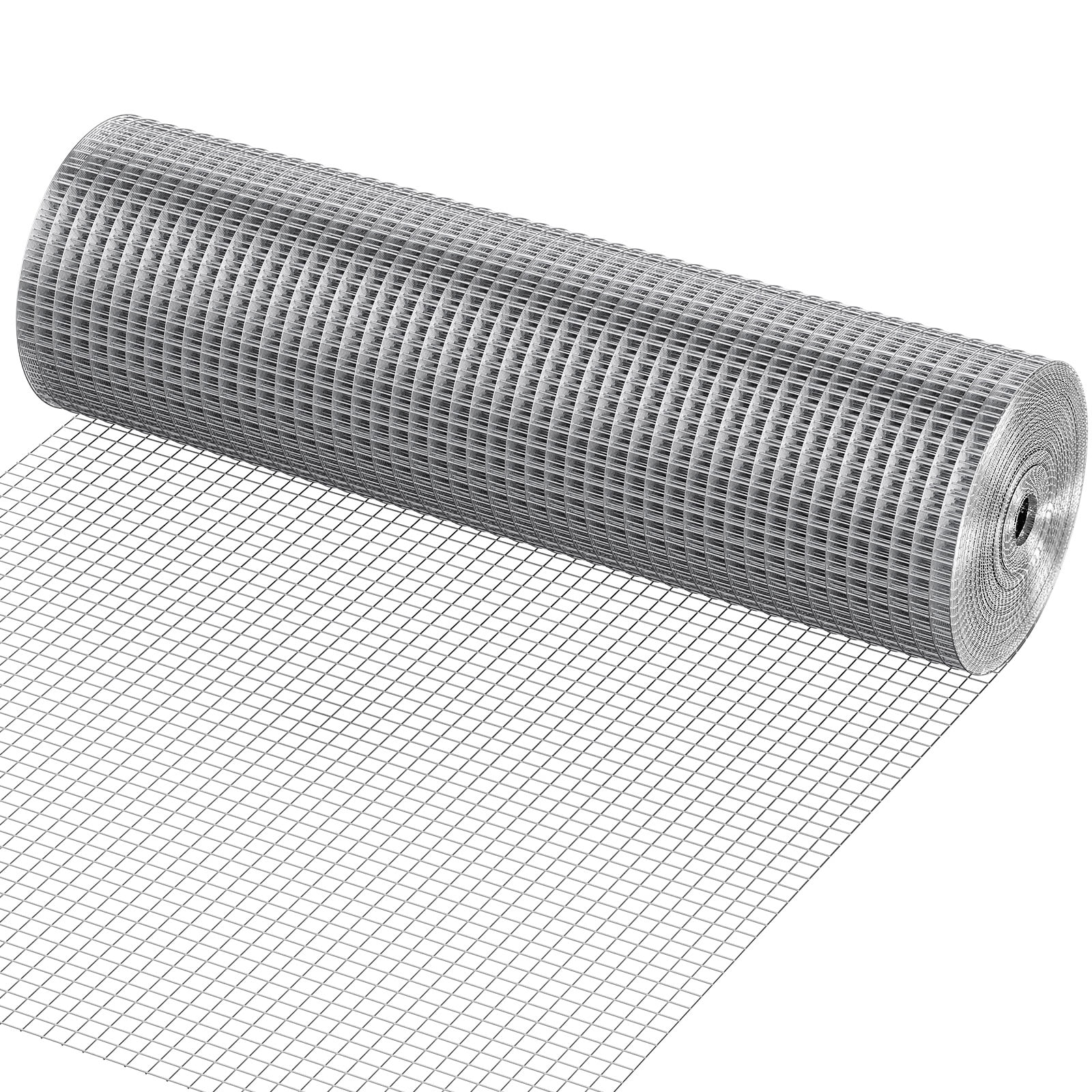 48&X100' 1/4 INCH Hardware Cloth Galvanized Chicken Wire Welded Fence