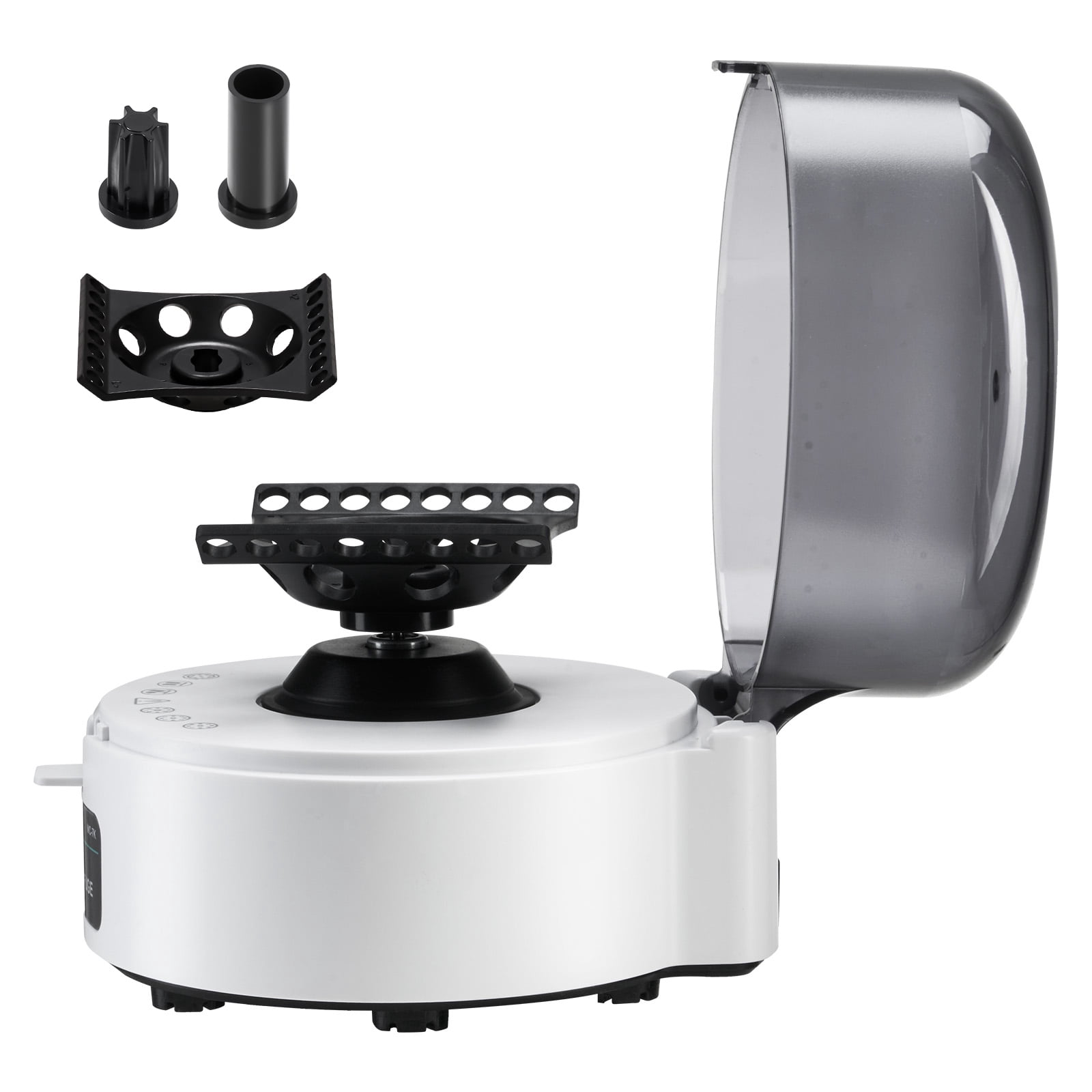 KFFKFF Mini Centrifuge Machine, 3013xg RCF Electric Lab Centrifuge with Dual Rotor for 0.2/1.5/2ml Tubes, Fixed 7000r/min Speed, Quiet Operation, Suitable for Diverse Laboratory Applications