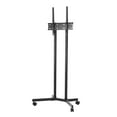 thumbnail image 1 of KFFKFF Mobile Television Stand, Sturdy TV Mount for 32-65 Inch, Height Adjustable TV base with Casters, Support up to 88 lbs, Ideal for Lounge, Bedroom, Workplace, Outdoor, 1 of 9