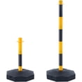 thumbnail image 1 of KFFKFF Modifiable Traffic Guiding Pylon Cones, Duo Pack, Traffic Security Barrier with Loadable Base 8FT Chain, for Traffic Regulation Warning Parking Area Construction Alert Streets, 1 of 9