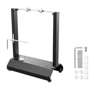 KFFKFF Motorcycle Wheel Balancer, 88.2 lbs Capacity, Tire Balancing and Truing Stand with Adjustable Centering Cones and Truing Pointer, Suitable for Most Motorcycles and Bicycles