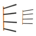 thumbnail image 1 of KFFKFF Mount Hanger Rack Kayak Storage Wall for 4 Canoe Paddle Kayak Hanging Hook, 1 of 9