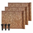 thumbnail image 1 of KFFKFF Natural Reed Fence Panels, 4 ft x 16.4 ft, Set of 3 Decorative Rolls for Outdoor Use, Privacy Screen for Balcony, Patio, Garden, Backyard Divider, 1 of 9