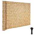 thumbnail image 1 of KFFKFF Natural Reed Fence Roll, 4 ft x 16.4 ft, Decorative Privacy Screen for Outdoor Spaces, Ideal for Gardens, Balconies, Patios, and Backyard Dividers, 1 of 9