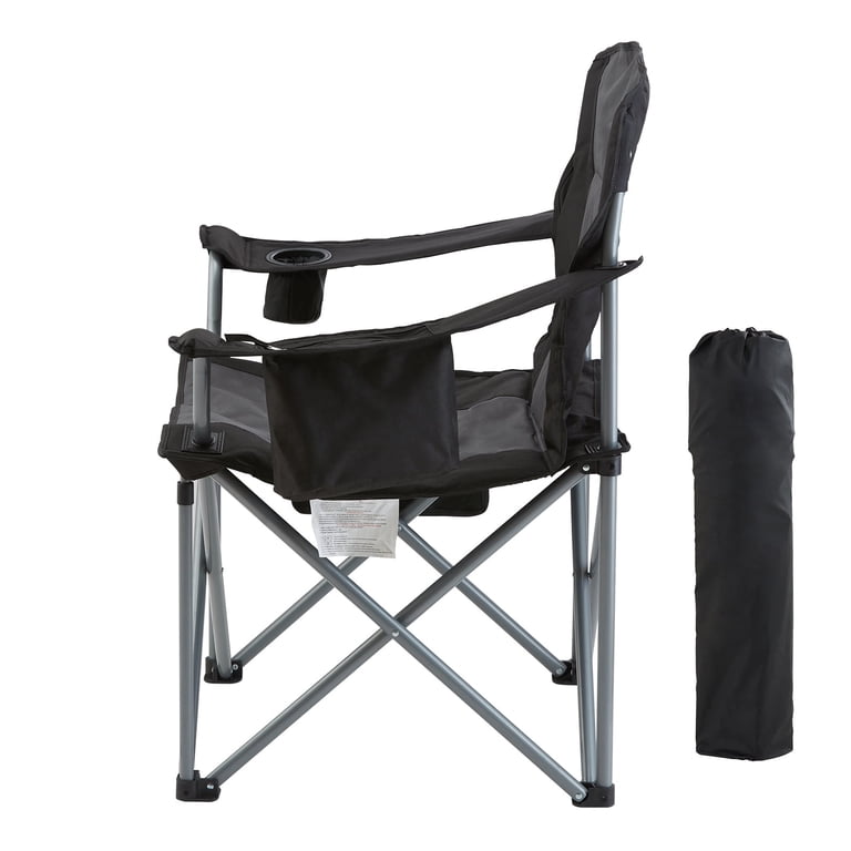 KFFKFF Oversized Camping Chair, 450 lbs Weight Capacity, Foldable
