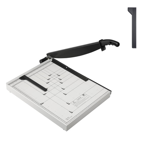 KFFKFF Paper Cutter Guillotine Trimmer 18" 20 Sheets Cutting Capacity Metal Base