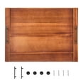 thumbnail image 1 of KFFKFF Pasta Board Stove Shield, Cooktop Shield Board for Gas Cooker & Electric Cooker, Acacia Timber Chopping Board with Grips, RV Cooktop Shield/ Kitchen Basin Shield for Counter Room & Platter, 1 of 9